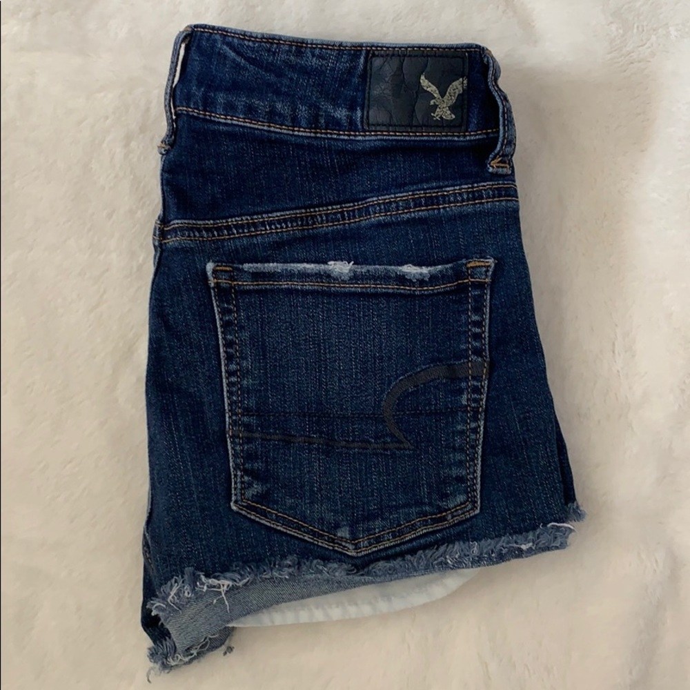 American Eagle Hi-Rise Denim Shorts
